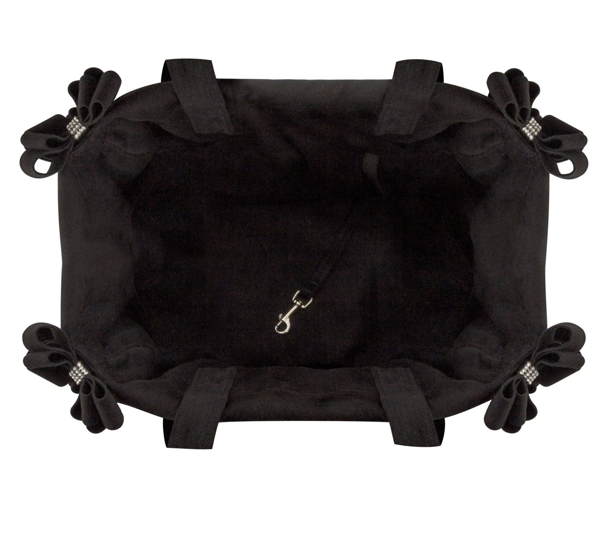 Black Nouveau Bow Luxury Carrier