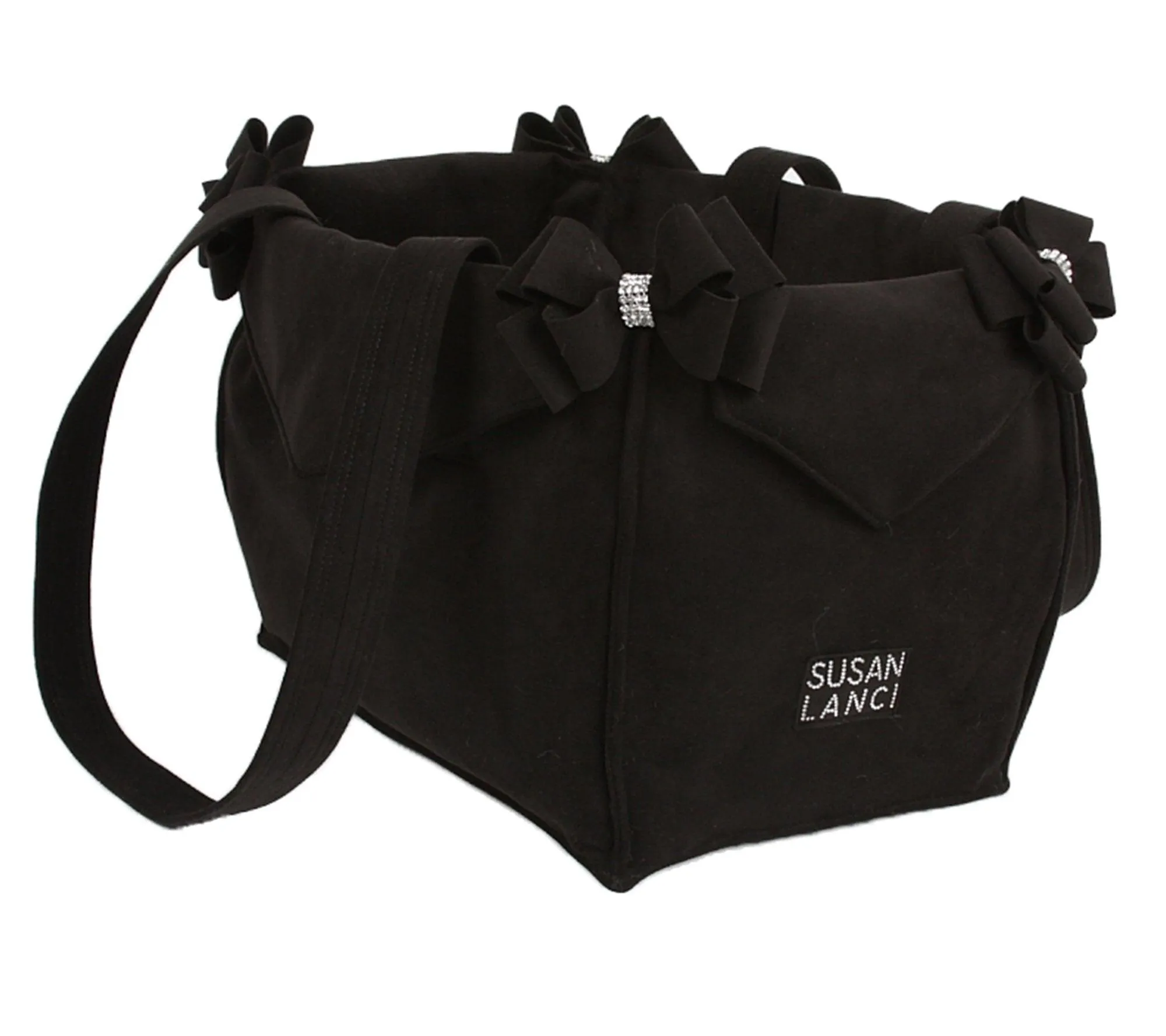 Black Nouveau Bow Luxury Carrier