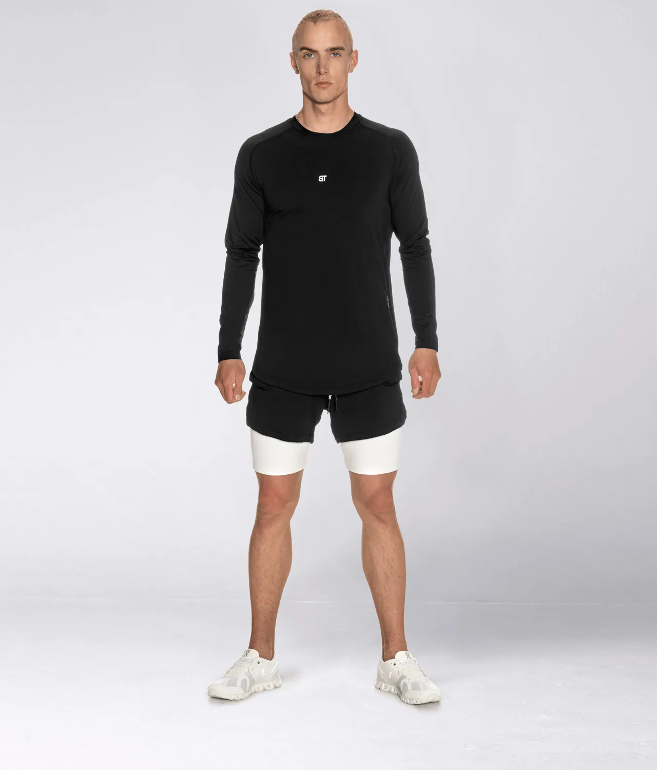 Born Tough Air Pro™ 2 in 1 Men 5" Cargo Crossfit Shorts with Liner Black