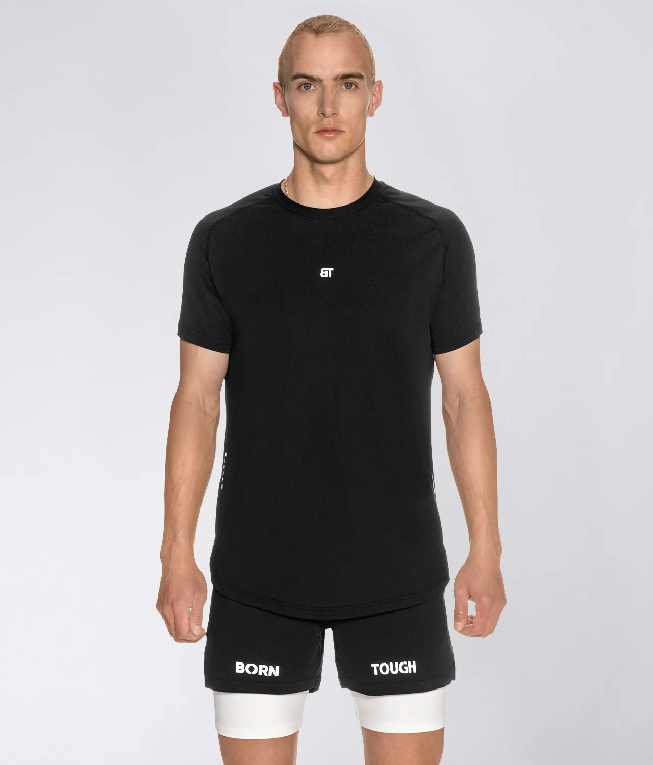 Born Tough Air Pro™ Black Crossfit T-Shirt For Men