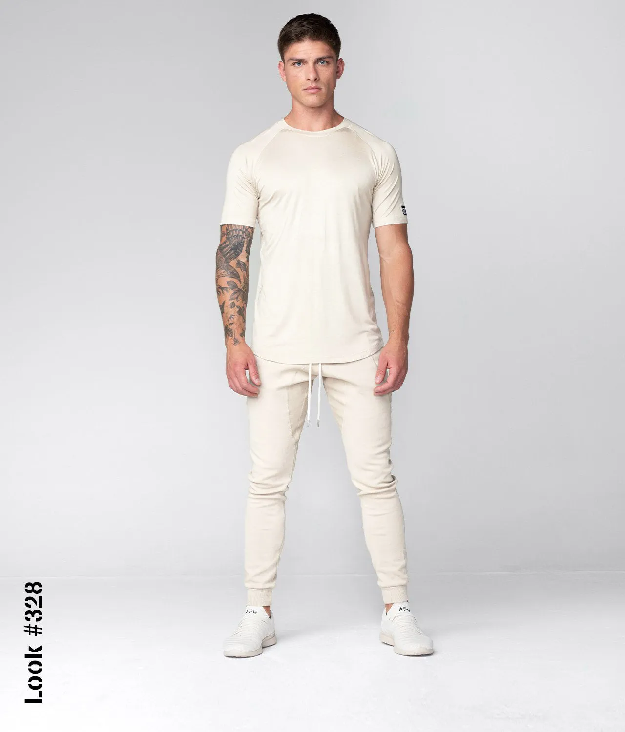 Born Tough Core Fit Stone Short Sleeve Crossfit Shirt For Men