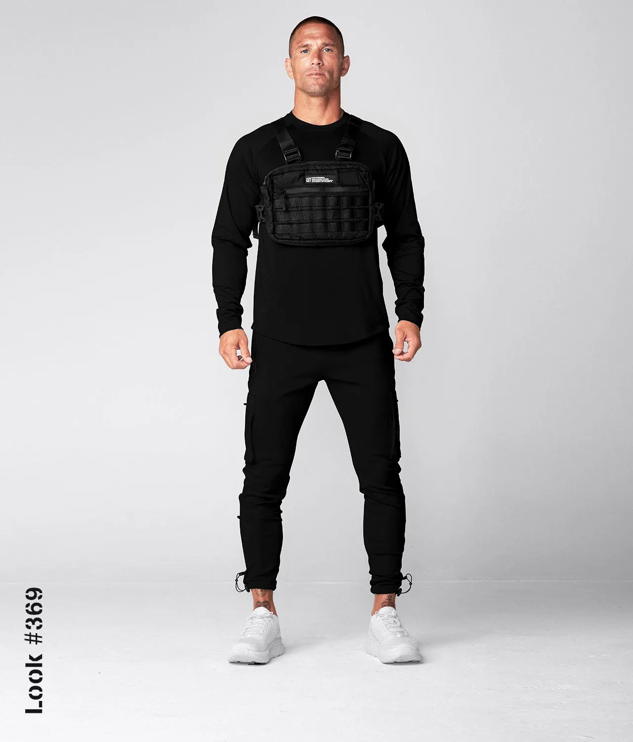 Born Tough Momentum Long Sleeve Crossfit T-Shirt For Men Black