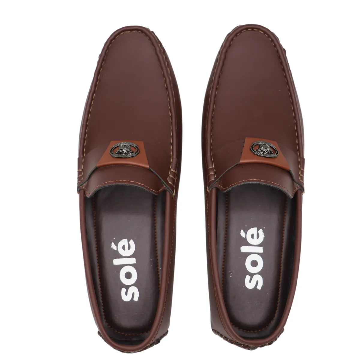 Brown Casual Slip On  165108
