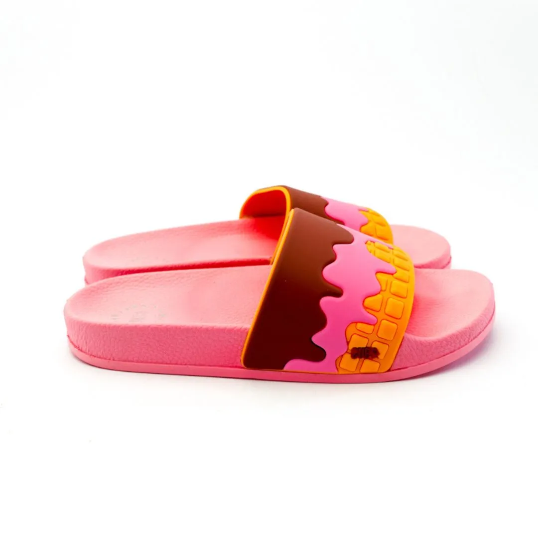 Chocolate Waffle Slides