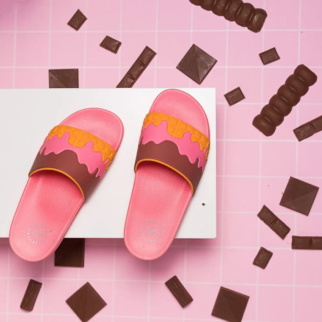 Chocolate Waffle Slides