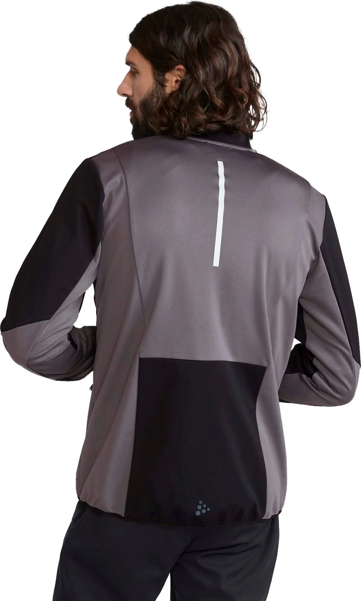 Craft Men&#x27;s Core Nordic Training Jacket Black-Granite | Buy Craft Men&#x27;s Core Nordic Training Jacket Black-Granite here | Outnorth