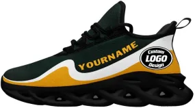 Custom Mens Road Running Shoes Personalize Breathable Baseball Athletic Sneakers Lightweight Walking Shoe Gym Trainers