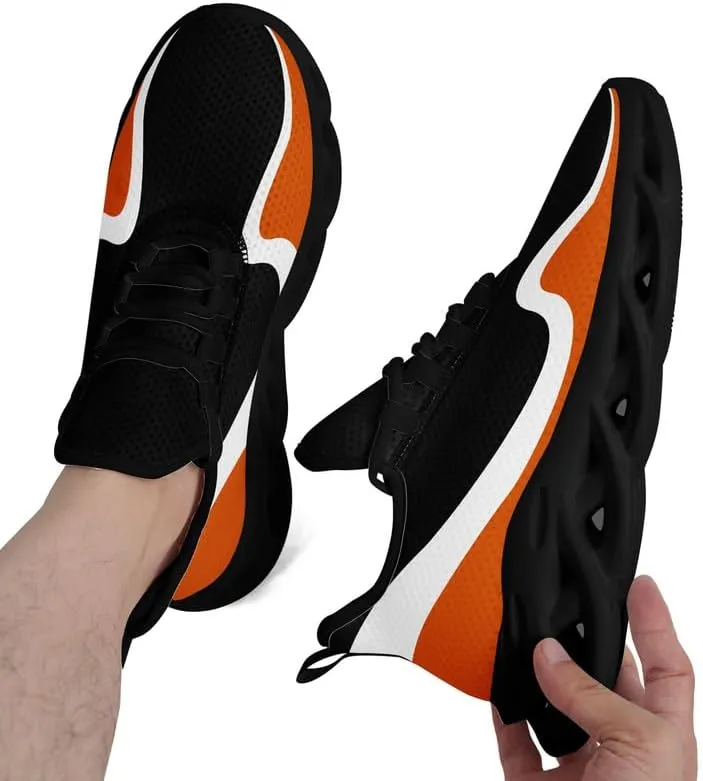 Custom Mens Road Running Shoes Personalize Breathable Baseball Athletic Sneakers Lightweight Walking Shoe Gym Trainers