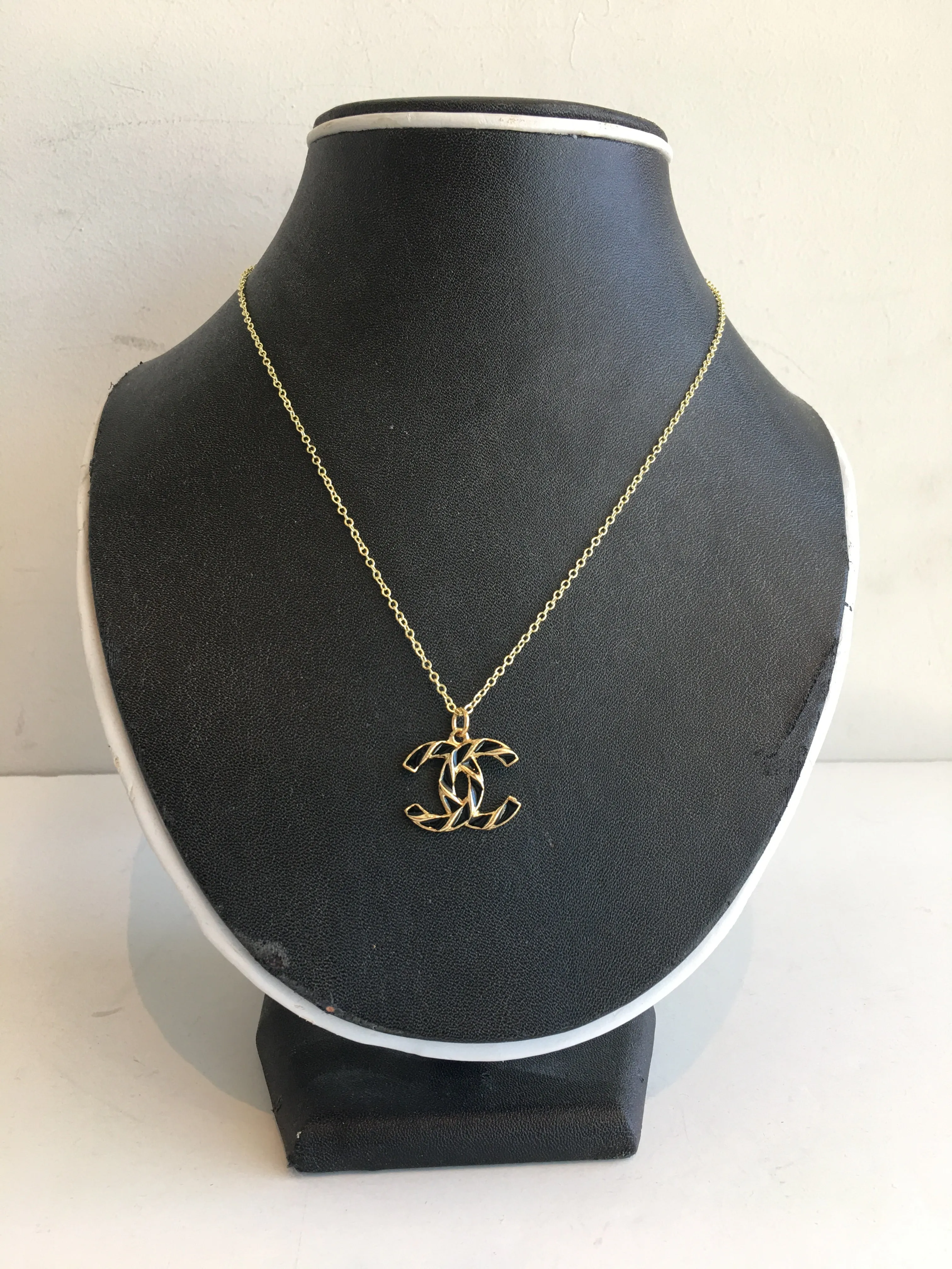 Designer Button Necklace