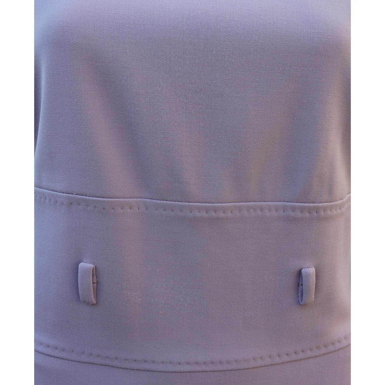 DOLCE & GABBANA STRETCH WOOL SLEEVELESS DRESS
