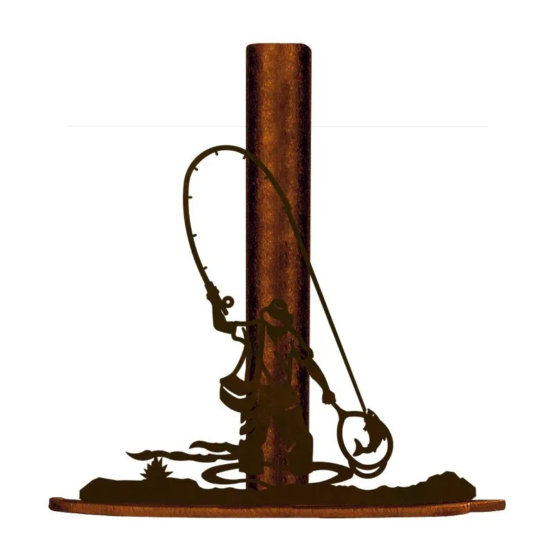 Fly Fishermen Paper Towel Holder