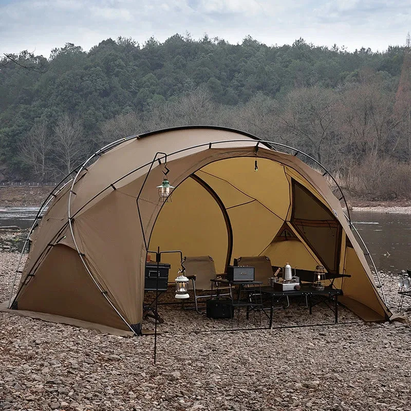 Luxury outdoor Tent spherical tent spherical dome thickened all seasons windproof rain dew camp equipment Dome Camping Tent