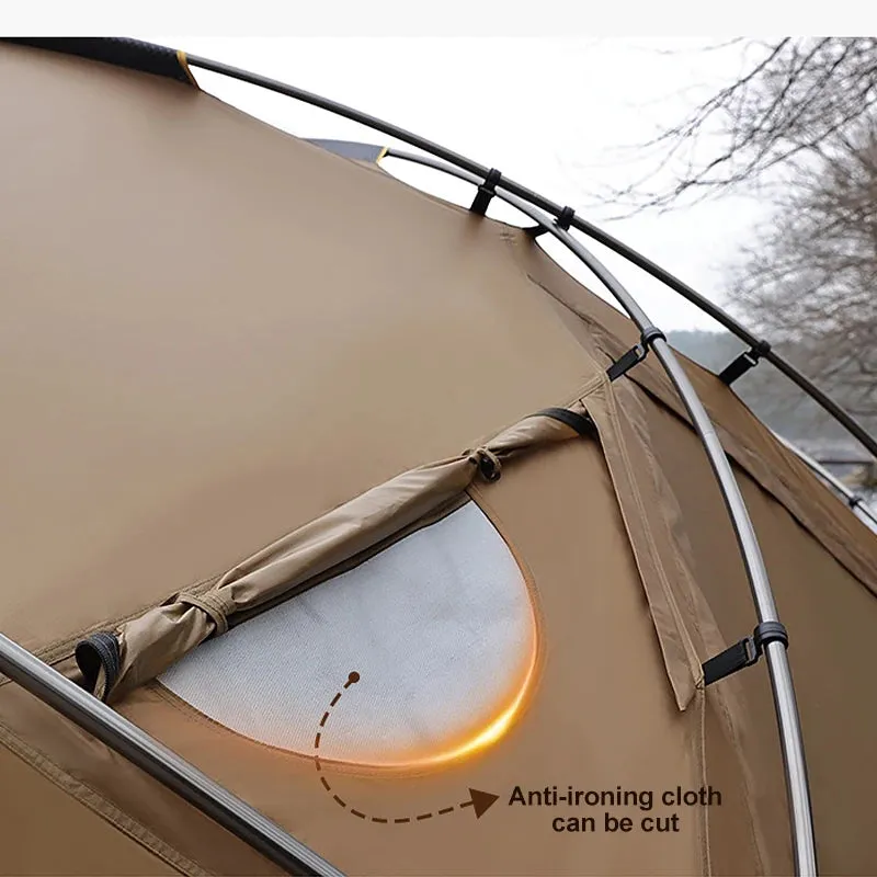 Luxury outdoor Tent spherical tent spherical dome thickened all seasons windproof rain dew camp equipment Dome Camping Tent