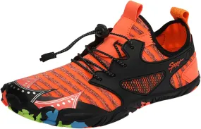 Mens Womens Quick Dry Water Shoes Barefoot Aqua Beach Swim Pool Shoes Non Slip Outdoor Sports Hiking Surf Yoga Lightweight Footwear