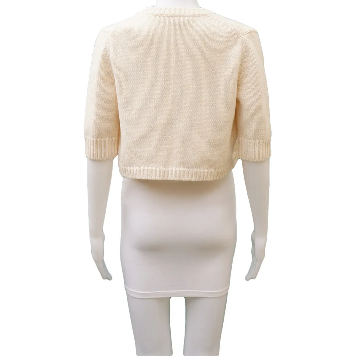 MICHAEL KORS CABLE KNIT OPEN FRONT SHRUG