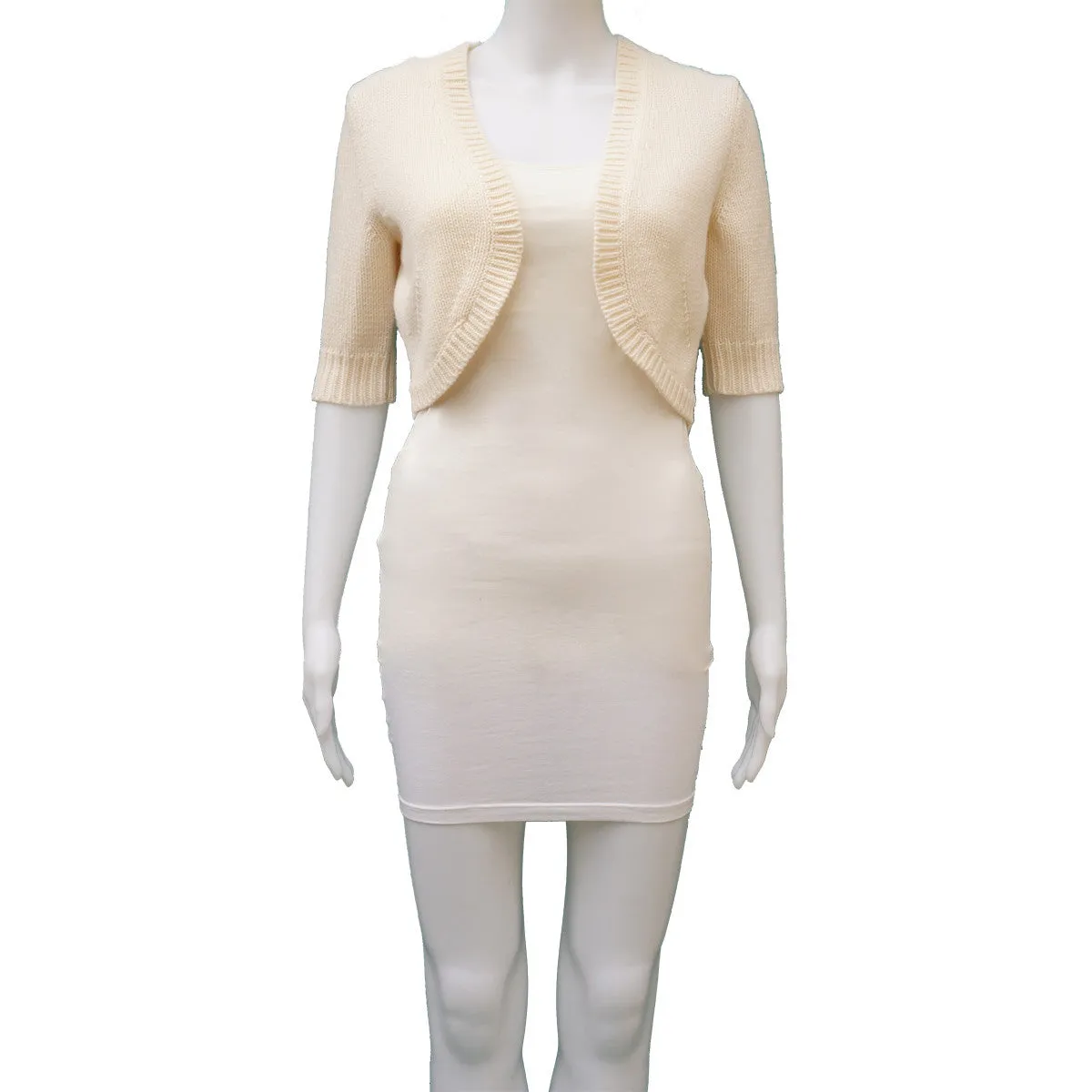 MICHAEL KORS CABLE KNIT OPEN FRONT SHRUG