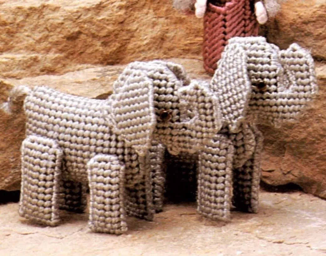 Plastic Canvas Noah's Ark Pattern, Instant Download