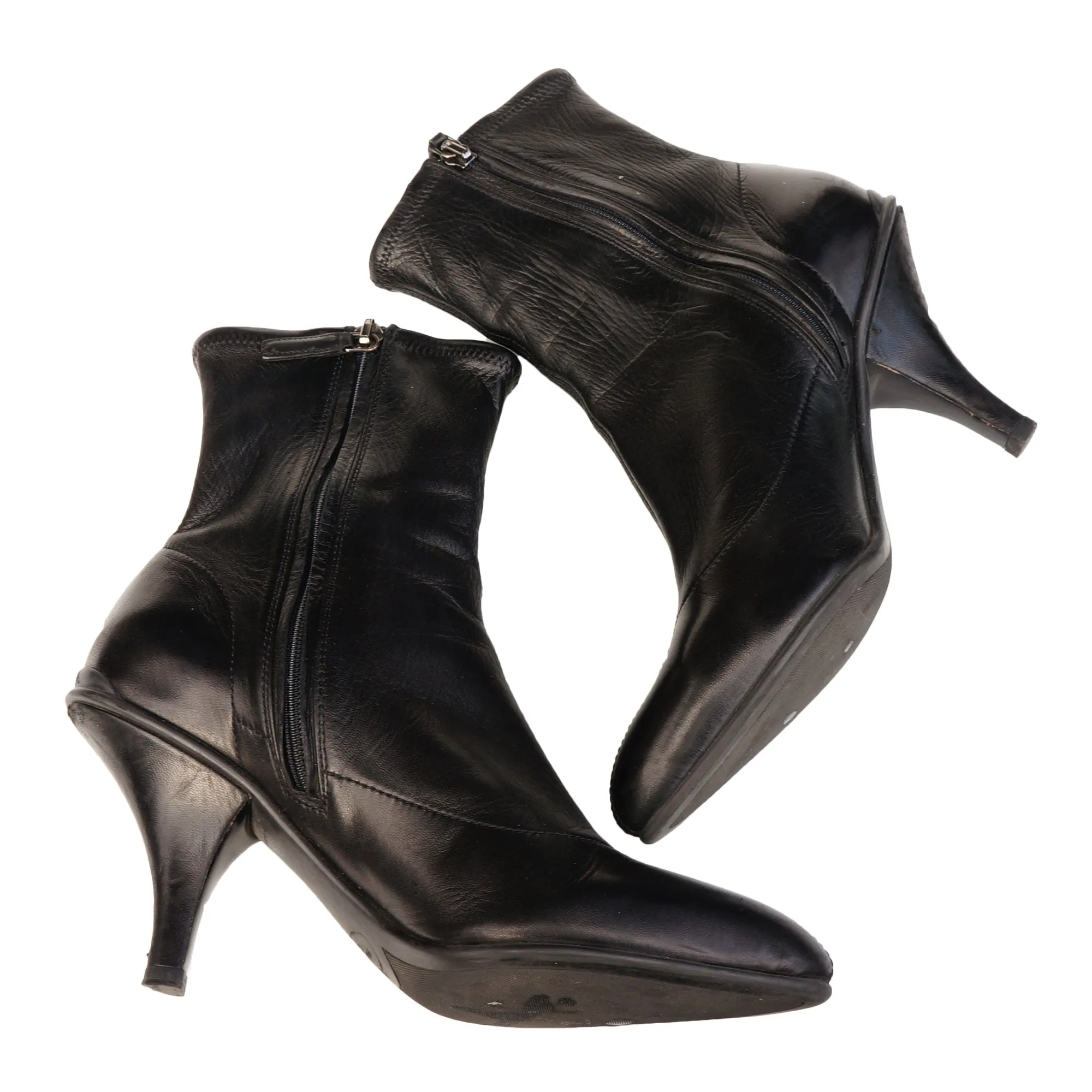 PRADA CALZATURE DONNA LEATHER ANKLE BOOT