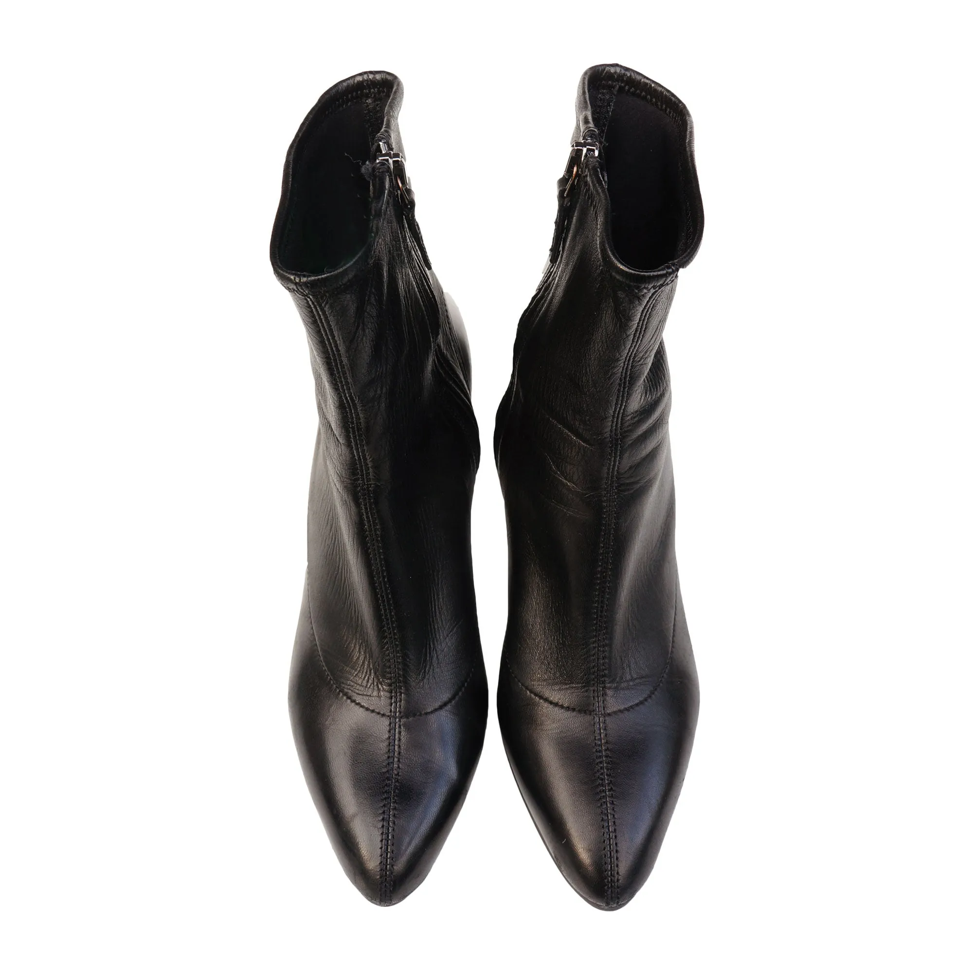 PRADA CALZATURE DONNA LEATHER ANKLE BOOT
