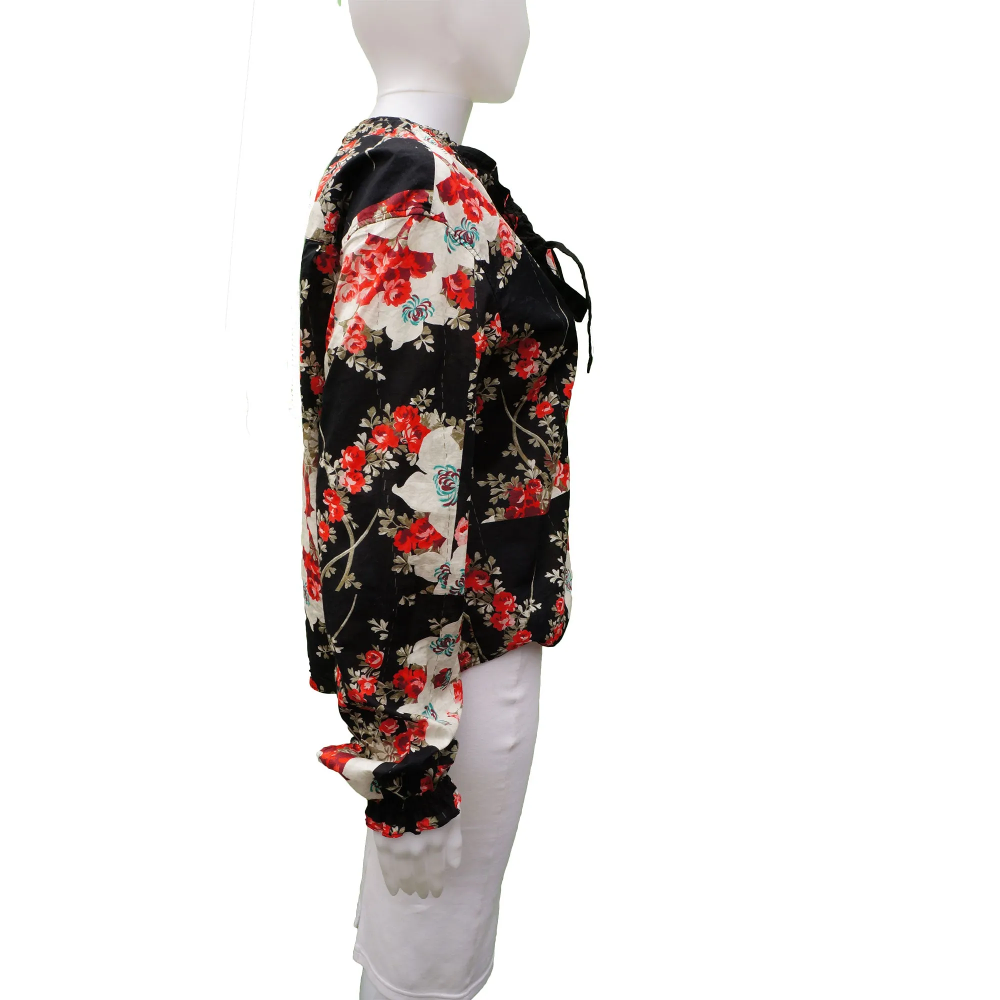 RAG & BONE FLORAL BLOUSE  TOP
