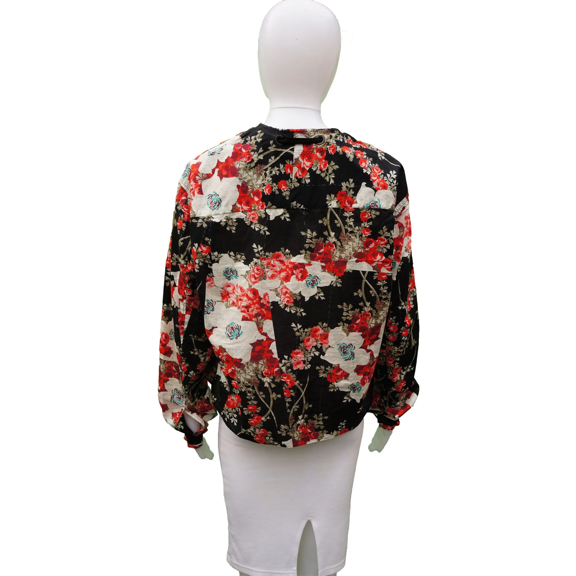 RAG & BONE FLORAL BLOUSE  TOP