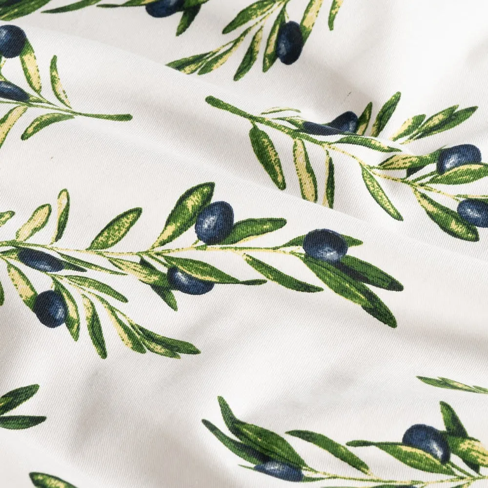 Robinsons Kitchen Towel Twin Pack Luxury Designer Olives Heritage Collection