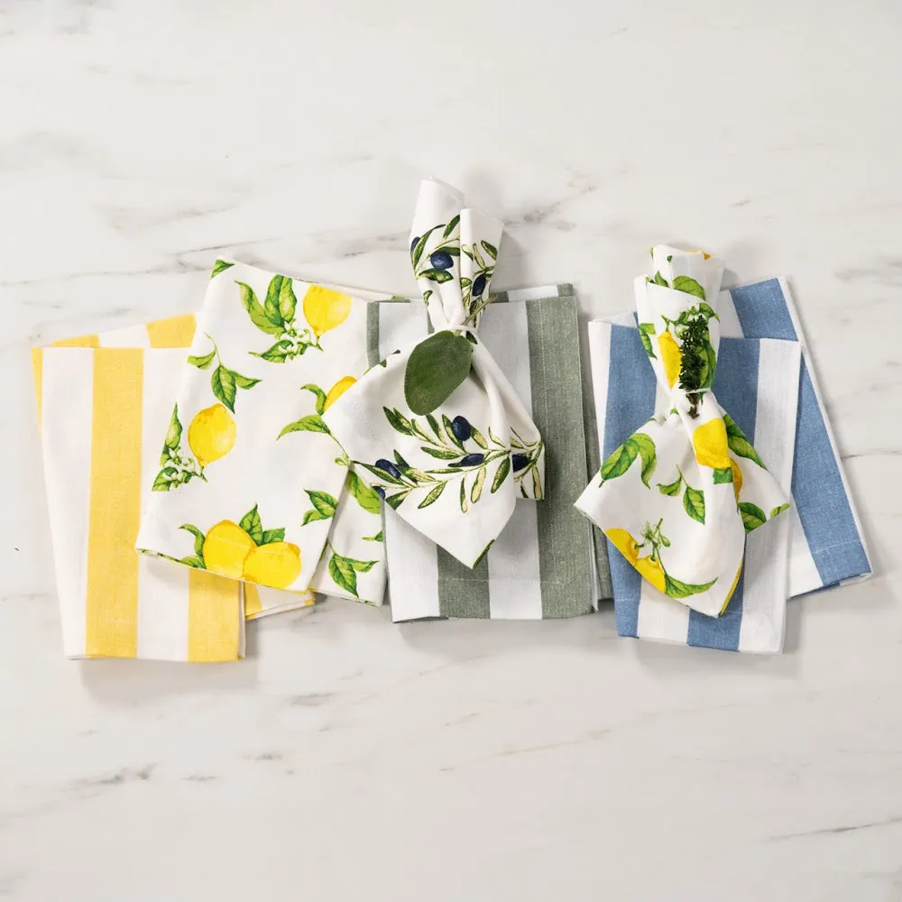 Robinsons Kitchen Towel Twin Pack Luxury Designer Olives Heritage Collection