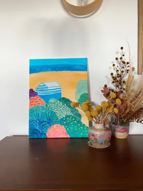 Suki McMaster Original Painting On Canvas - Bonbeach - Free Shipping
