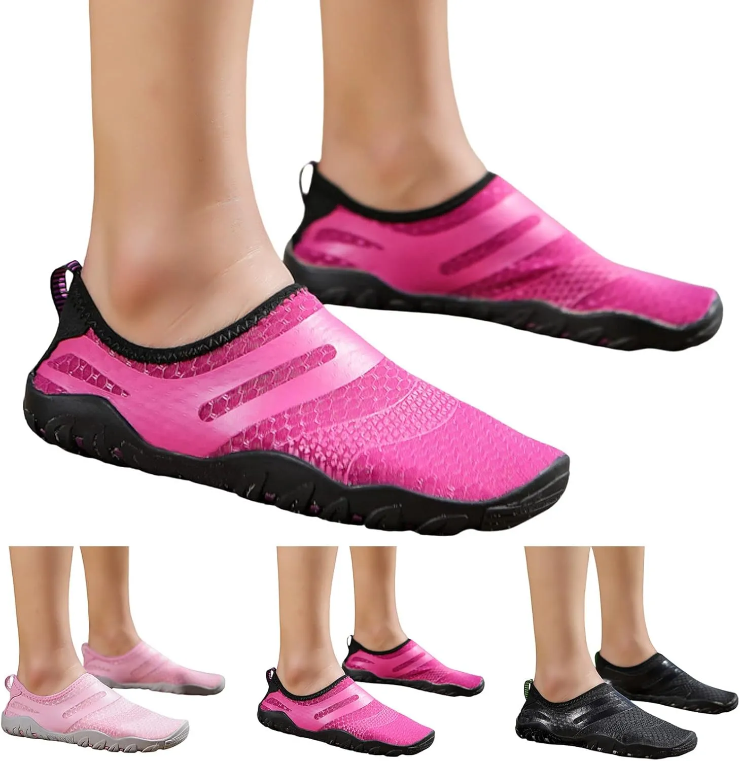 Water Shoes Quick Dry Aqua Socks Barefoot for Women Men Beach Swim Pool Surf Yoga Hiking Kayaking Lightweight Non Slip Outdoor