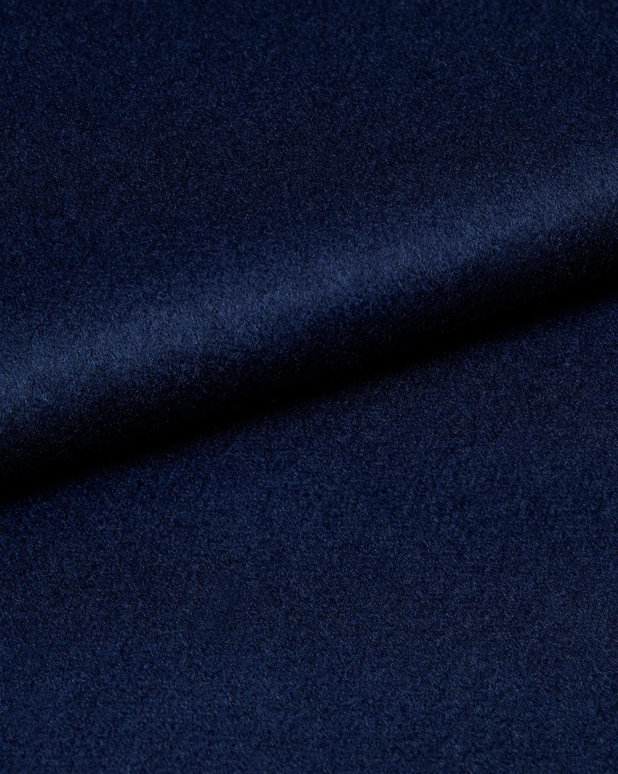 Women's Silk-Lined Cashmere Robe - Navy